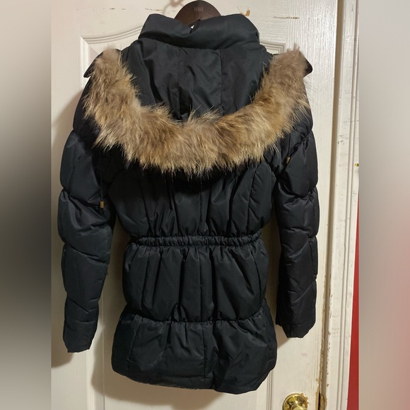 Liz Claiborne Puffer Long Coat | Small | Black | Good Condition - Picture 2 of 8